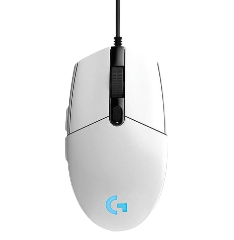MOUSE - LOGITECH G102 LIGHTSYNC GAMING MOUSE WHITE