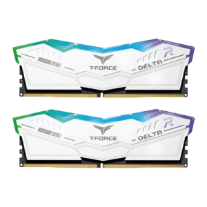RAM (MEMORY) - 16GB DDR5 6000MHZ T-FORCE DELTA ARGB WHITE